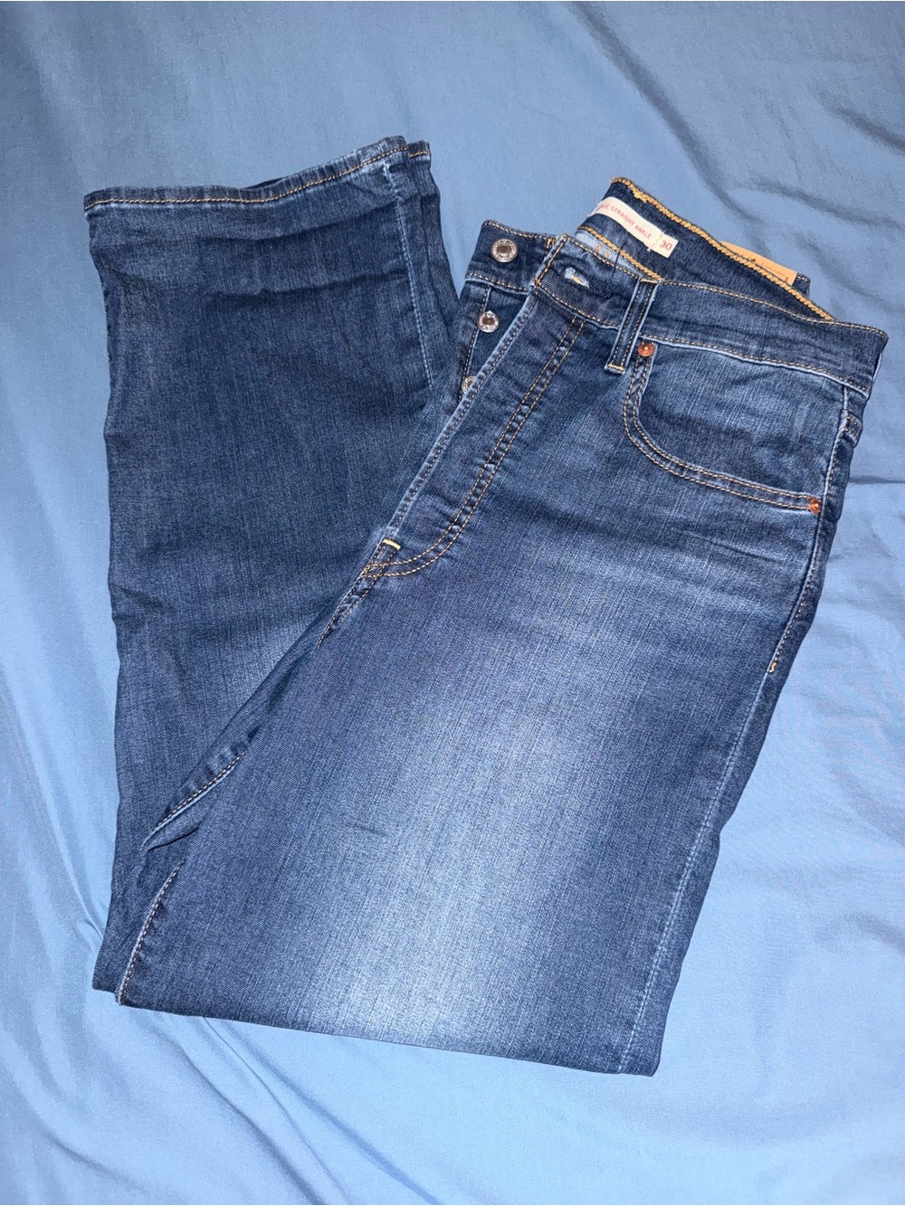 Levi’s Ribcage Straight Ankle jeans